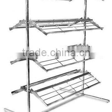 4 tier shoe display rack