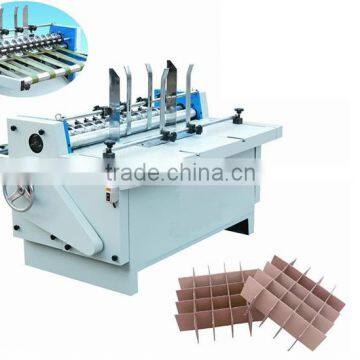 High Speed Feeder Automatic Corrugated Clapboard Cardboard Partition Slotter Machine