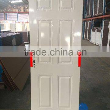 Paint White Color Six Panel American Door