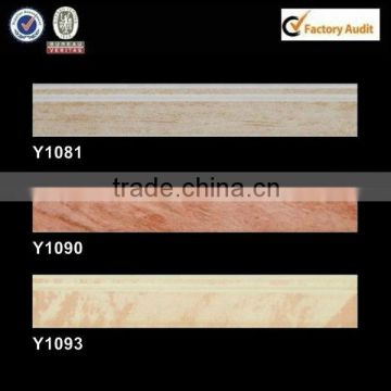 red body ceramic glossy skirting tile