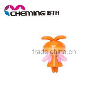 2014 new design colorful plastic rabbit bead