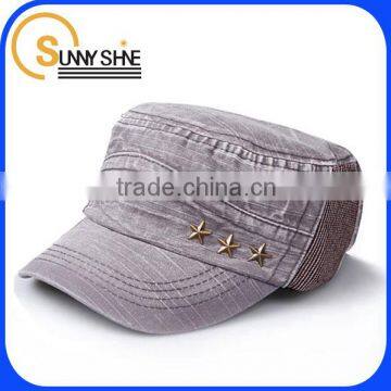 Sunny Shine fashion funny rivet blue cowboy hat wholesale sun visor cap