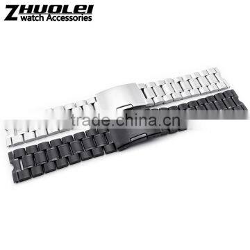 22mm high quality imported stainless steel 360 Watch Strap with steel buckle free shipping Wholesale 3PCS