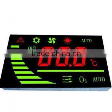 custom red color 3 digits refrigerators led display module screen