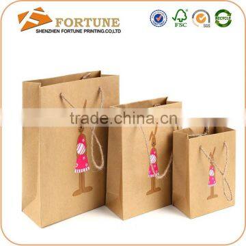 Appealing Design Custom Recycle Kraft Paper Bag China Manufacturer