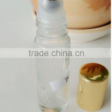 roll on clear glass bottle/glass vial A-7