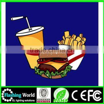 Attractive Designs Neon Luminance el Advertising Poster photo-3