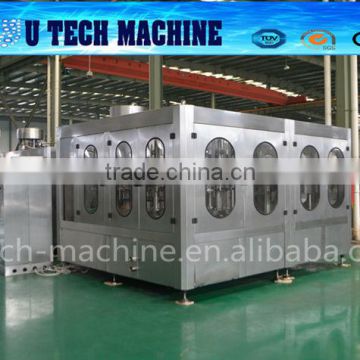 Automatic wine glass bottle filling line