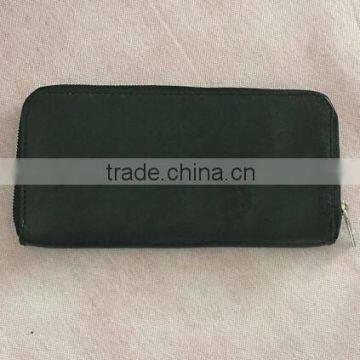 Pu Wallet With Inside Zipper Pocket