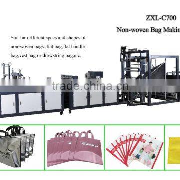 China Stereo non-woven non woven box bag making machine