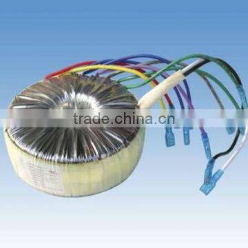 Manufacturing Toroidal transformer BOD-5000VA with CE ROHS certification 220VAC to 110VAC 24VAC