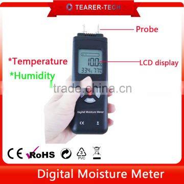 3-in-1 Building /construction/Materials Wood Moisture Meter With Ambient Temperature and Humidity photo-4