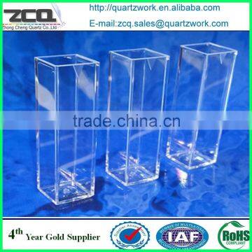 Spectrophotometer Quartz Cuvette for UV Absorbance Testing