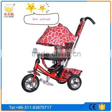 2016 hot selling pusher three wheel baby walker for big babies