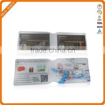 PVC Material and Presentation Folder Type PVC Card Holder Name Card Holder