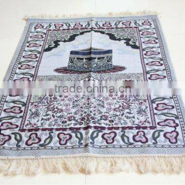 woven prayer mat polyester muslim rugs and mat new design