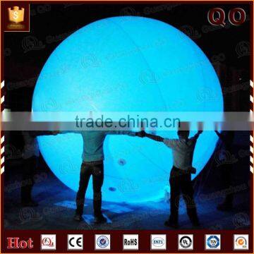 China supplier customizd inflatable round helium balloon for outdoor lighting