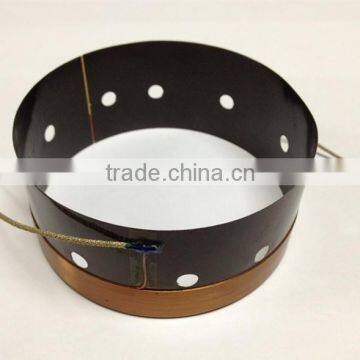 Black alumium bobbin bass voice coil