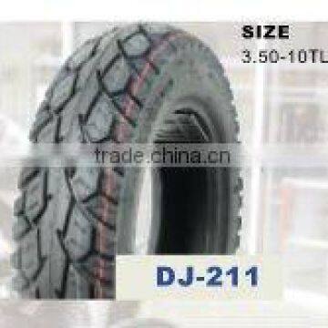 Taiwan quality motorcycle tyre and tube made from Deji factory