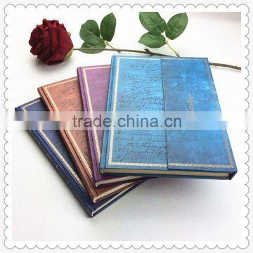 A5 paper hardcover magnetic note book for sale