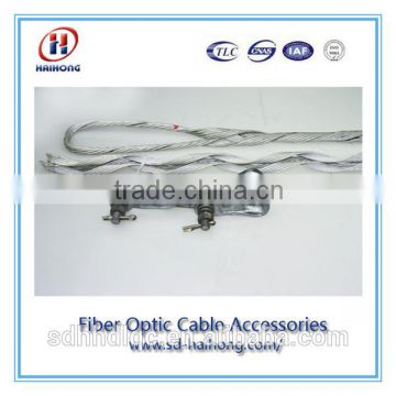 overhead power line fitting dead end Preformed double strain clamp