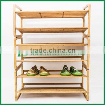 Bamboo Shoe Rack Utility Shoe Rack Shelf