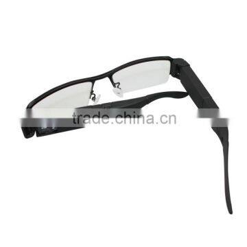 Plain Eyeglasses Hidden Camera Glasses DVR Webcam Digital Video Recorder Glasses Cam Webcam 4GB TF Card 720P JVE 3107D-2 photo-3
