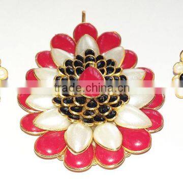 Pacchi Pendant Set with Earring Traditional Jewelry PS 29