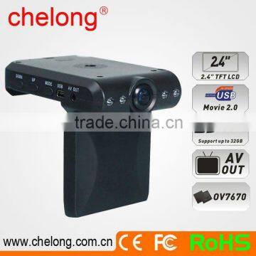 2.4 Inch 1/4 COMS OV7670 video car recorder