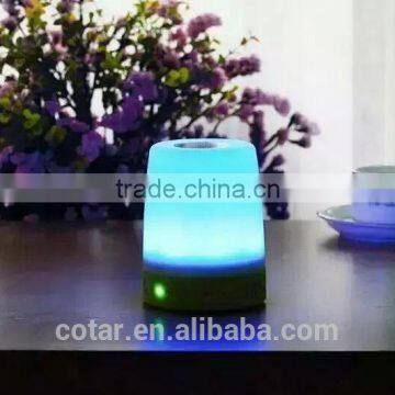 AJ99 Unique home decoration led lamp speaker bluetooth with 3 level brightness touch control design and retail