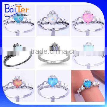 Wholesale All Kinds Fashion 925 Sterling Silver Claddagh Ring