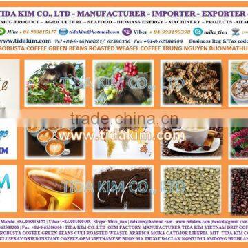 SOLUBLE COFFEE TIDA KIM - SPRAY FREEZE AGGLOMERATED - INSTANT COFFEE - ARABICA ROBUSTA VIETNAM photo-2