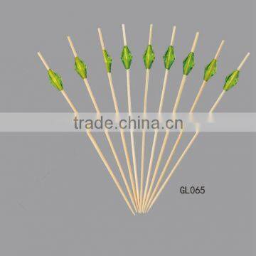 disposable bamboo party decorative food picks