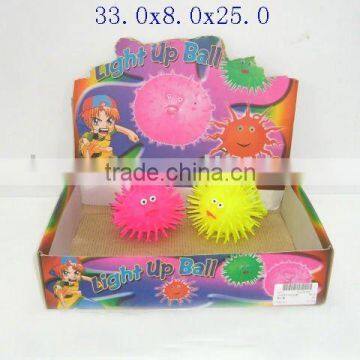 12 pcs 5-inch flashing bouncing ball