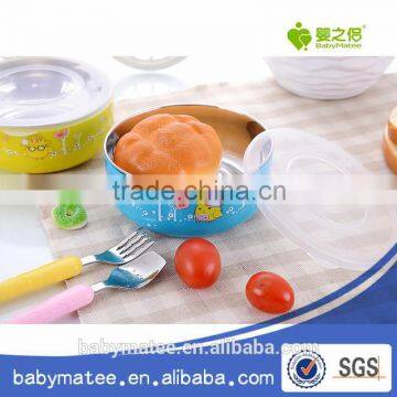 Babymatee 350ML Retractable bowl / folding bowl with cover basket keep fresh container keep fresh bowl