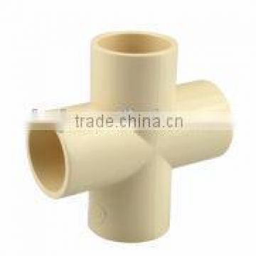 Poupular OEM/Cheap ASTM CPVC Cross Tee for pipe fittings