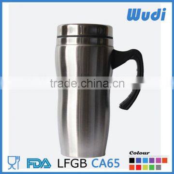 double wall stainless steel mug with handle CM201H