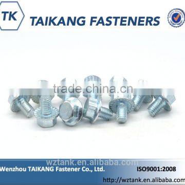 Grade 4.8 Made in China Stainless Steel Non-slip Hex Head Hexagon Flange Screws photo-4