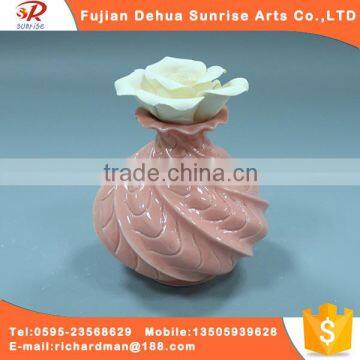 Handmade ceramic electric incense burner decoration