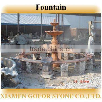 Nice hand carved stone water fountain, stone garden fountain