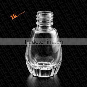 7ml Calabash Shape Nail Polish Bottle Clear Flint Glass Bottle