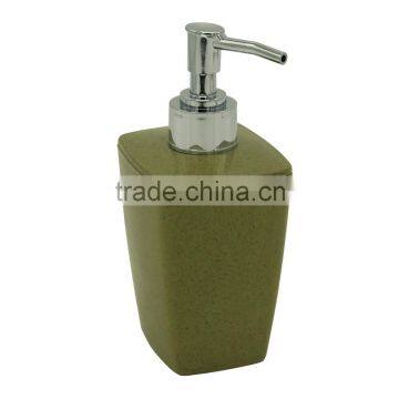 2016 new design pp shampoo in green bottle