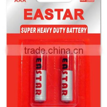 R03 1.5v AAA heavy duty battery ,dry battery