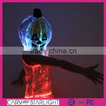 2015 New Products Fashion Optic Fiber Led Halloween Pumpkin photo-3