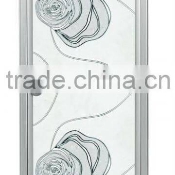 Modern aluminum glass swing door