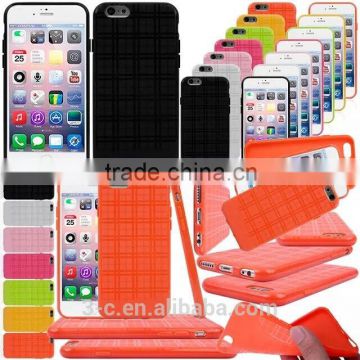 6 colors phone back cover for iphone 5.5 inch bulk cell phone case