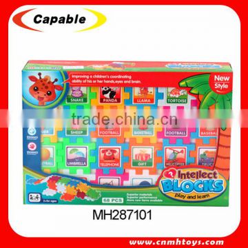 Non-toxic Plastic ABS Building Blocks ,Bricks block for kid