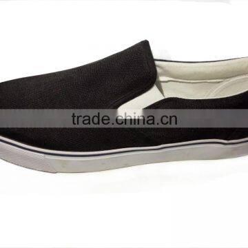 Mens canvas no lace shoes,canvas slip on shoes wholesale