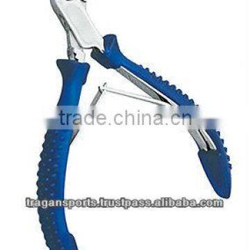 Cuticle Nipper (4/6/8mm) Double Spring, Silicon Grip Size: 10cm