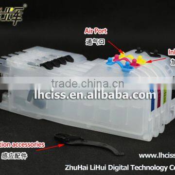 Refillable Ink Cartridge/set for Brother LC-567BK LC-569BK LC565 Lifei Use for Brother MFC-J2310/J2510/3520/J3720printer/deskjet photo-6